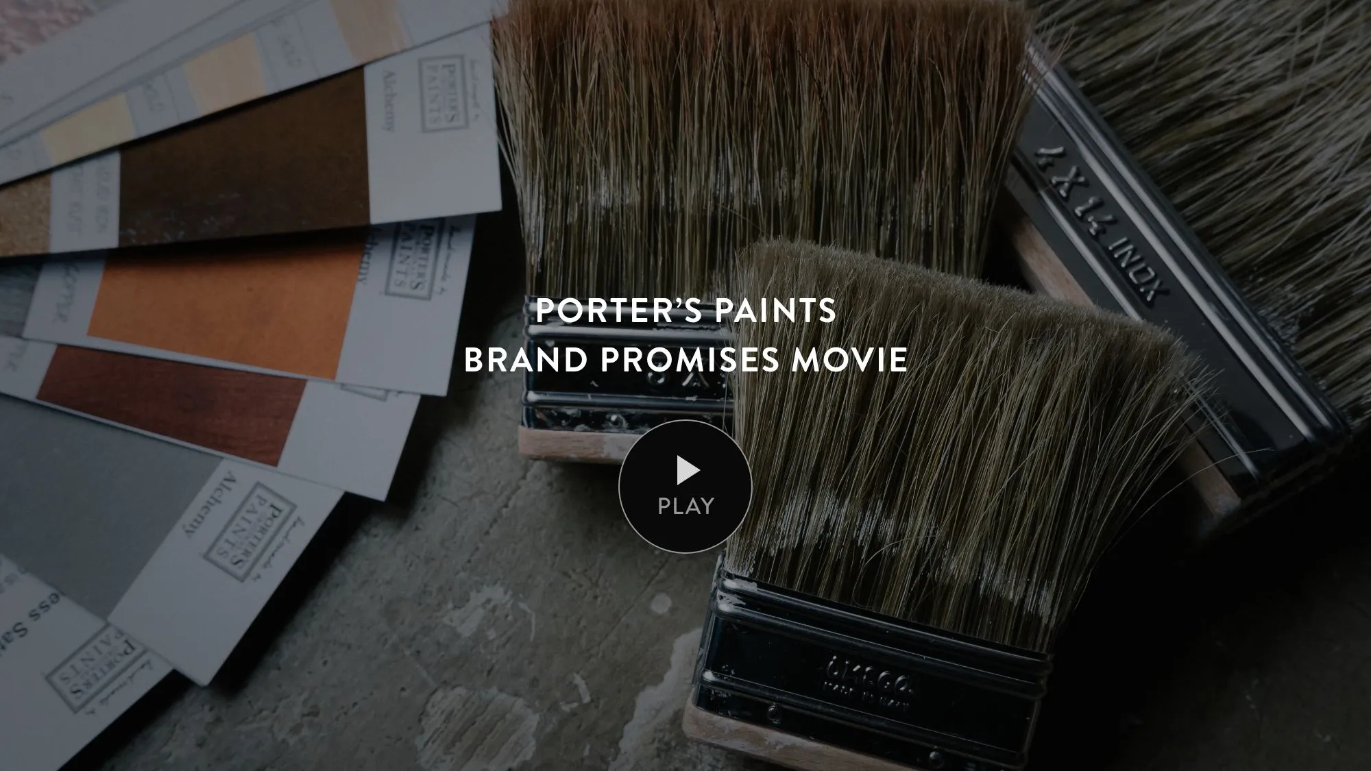 PORTER’S PAINTS BRAND PROMISES MOVIE